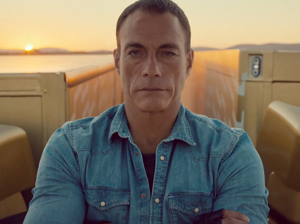 Jean-Claude Van Damme e Volvo em um comercial épico