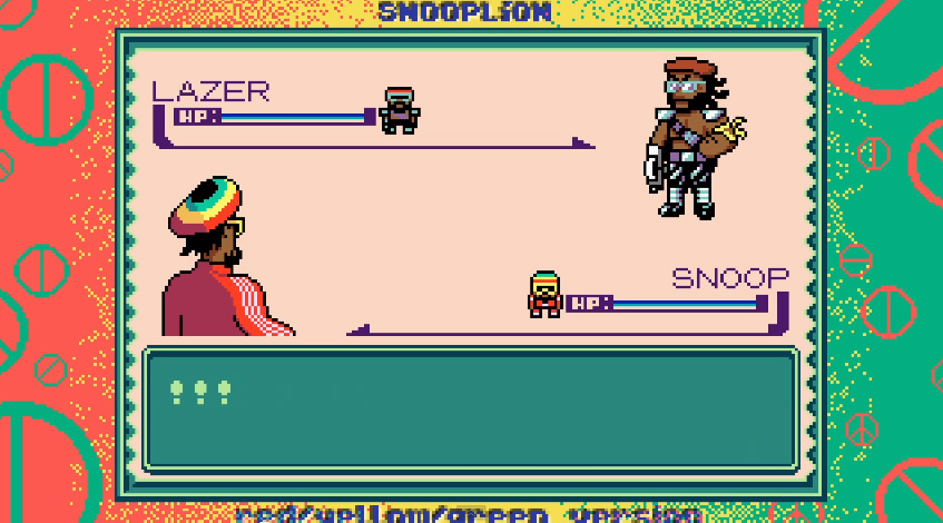 Novo clipe do Snoop Lion traz referências da era 8-bit