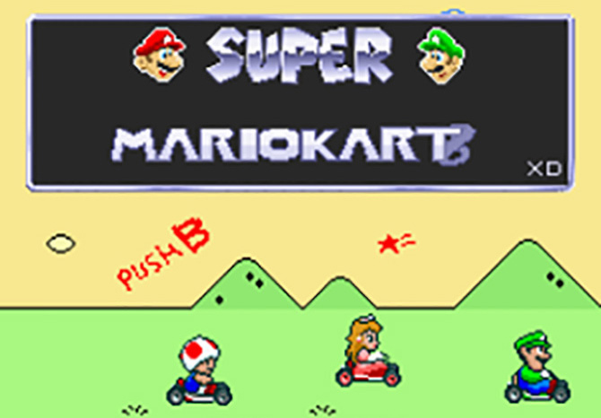 Jogue Mario Kart 8 para Super Nintendo
