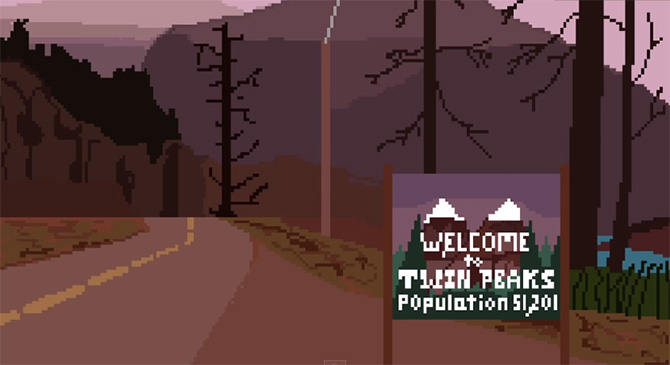 Twin Peaks ganha abertura versão NES 8 bits