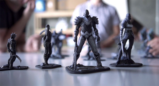 Personagens de Infinity Blade podem ser impressos em 3D