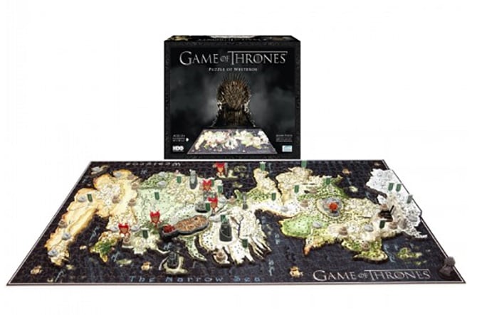 Quebra-cabeças de Game of Thrones em 4D