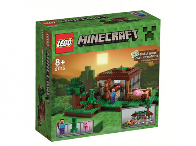 LEGO Minecraft chega às lojas dos EUA em novembro