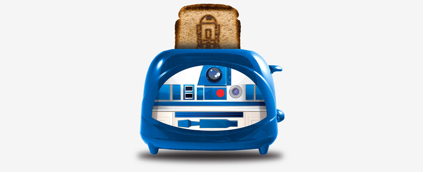 Torradeira do R2-D2 deixa seu café com a cara do Star Wars