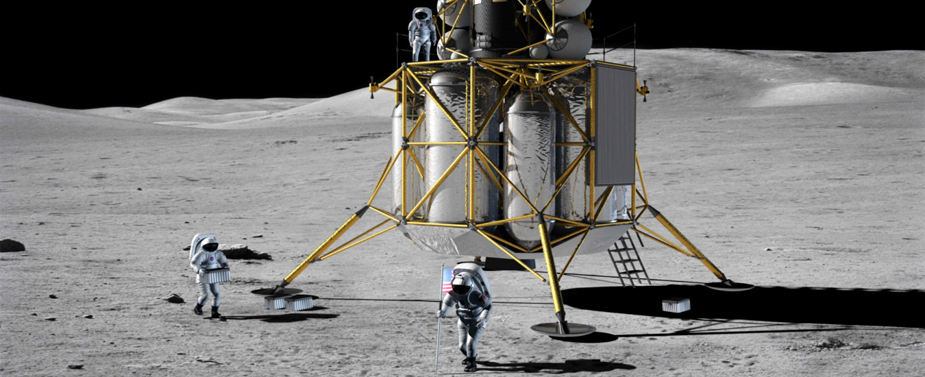 NASA voltará para Lua, desta vez para ficar