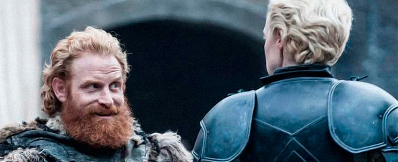 Todas as vezes que Tormund flertou com a Brienne