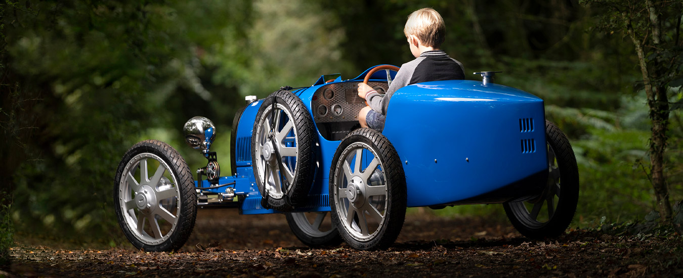 Bugatti Baby II é para os filhos, mas também para os pais... e avôs!