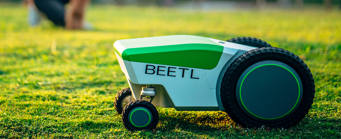Beetl, o robô que recolhe fezes de cachorro
