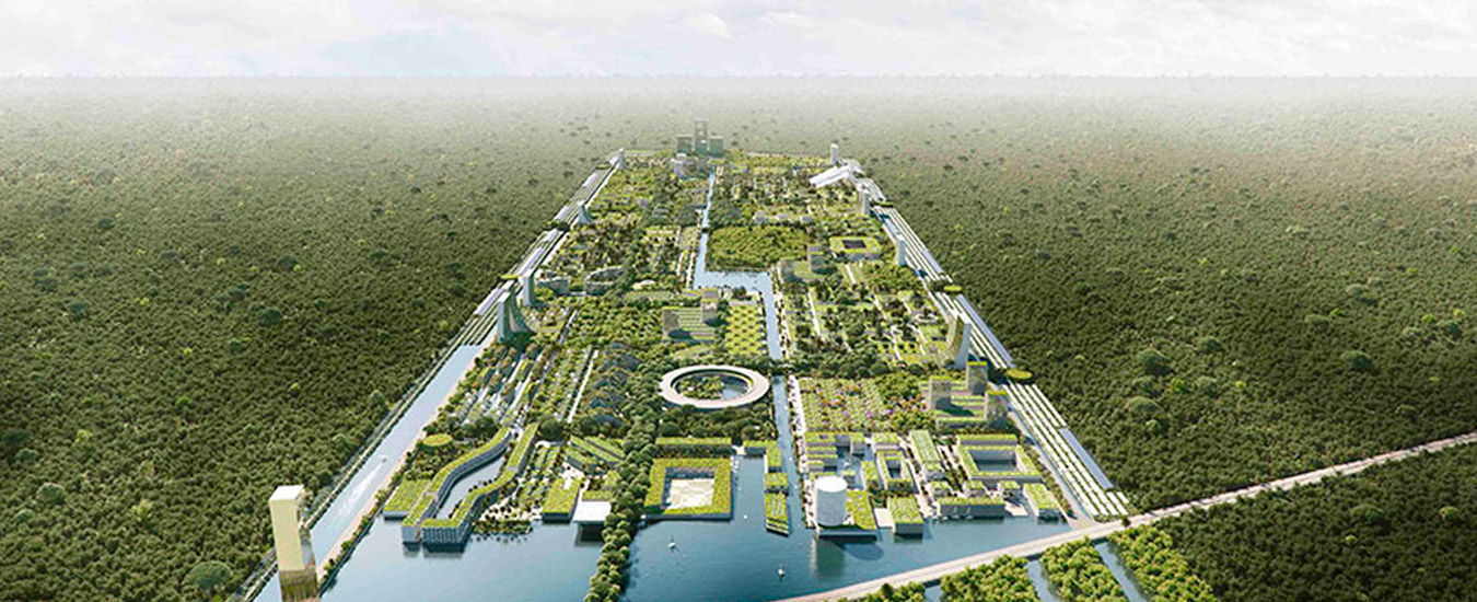 O projeto de Cidade Inteligente Florestal sustentável de Cancún