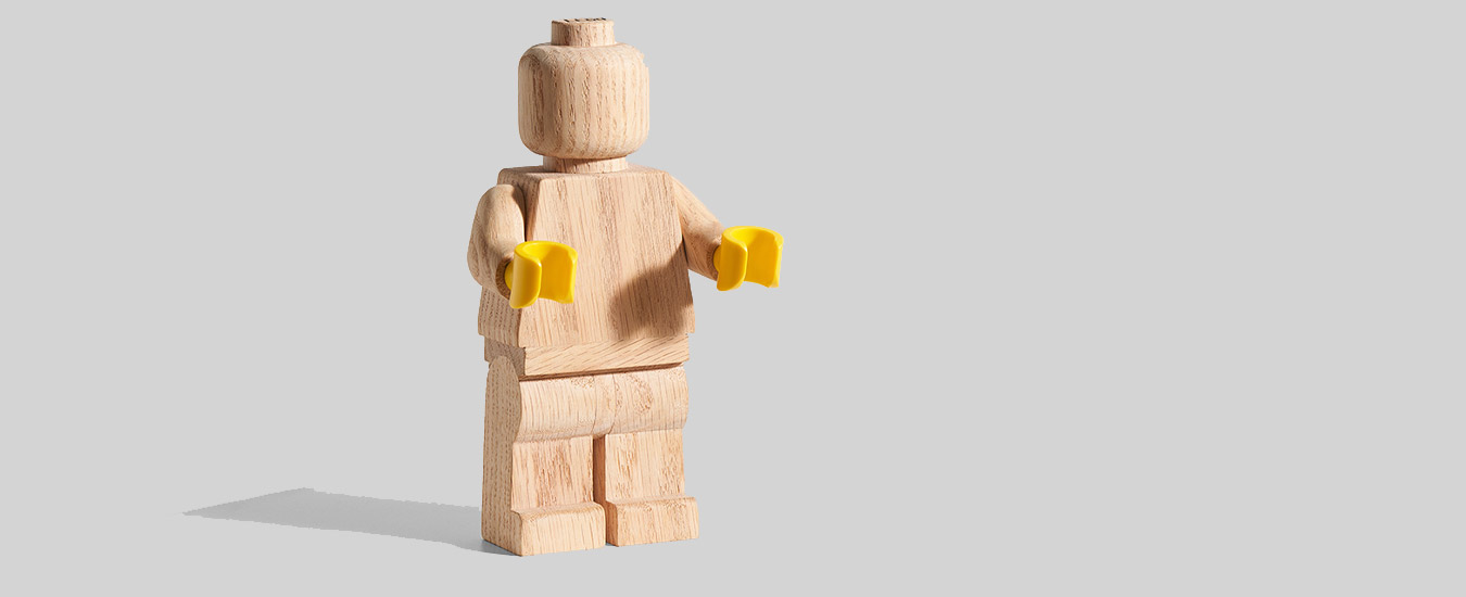 LEGO de madeira chega em celebração aos clássicos