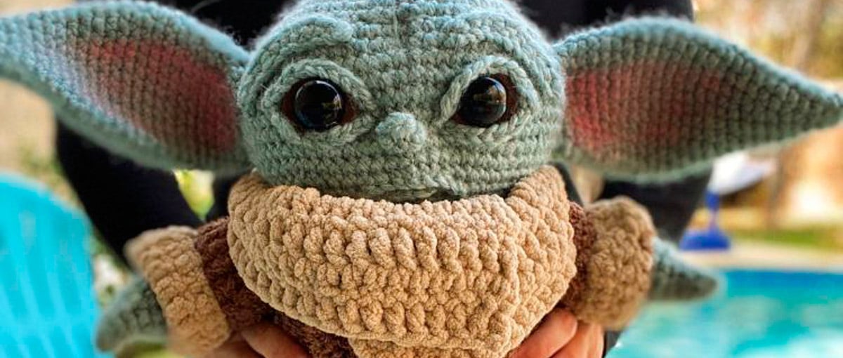Um Baby Yoda de crochê para você fazer em casa!
