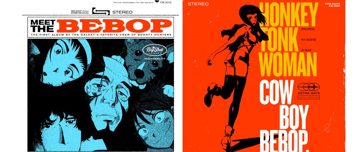 Capas de discos de Cowboy Bebop