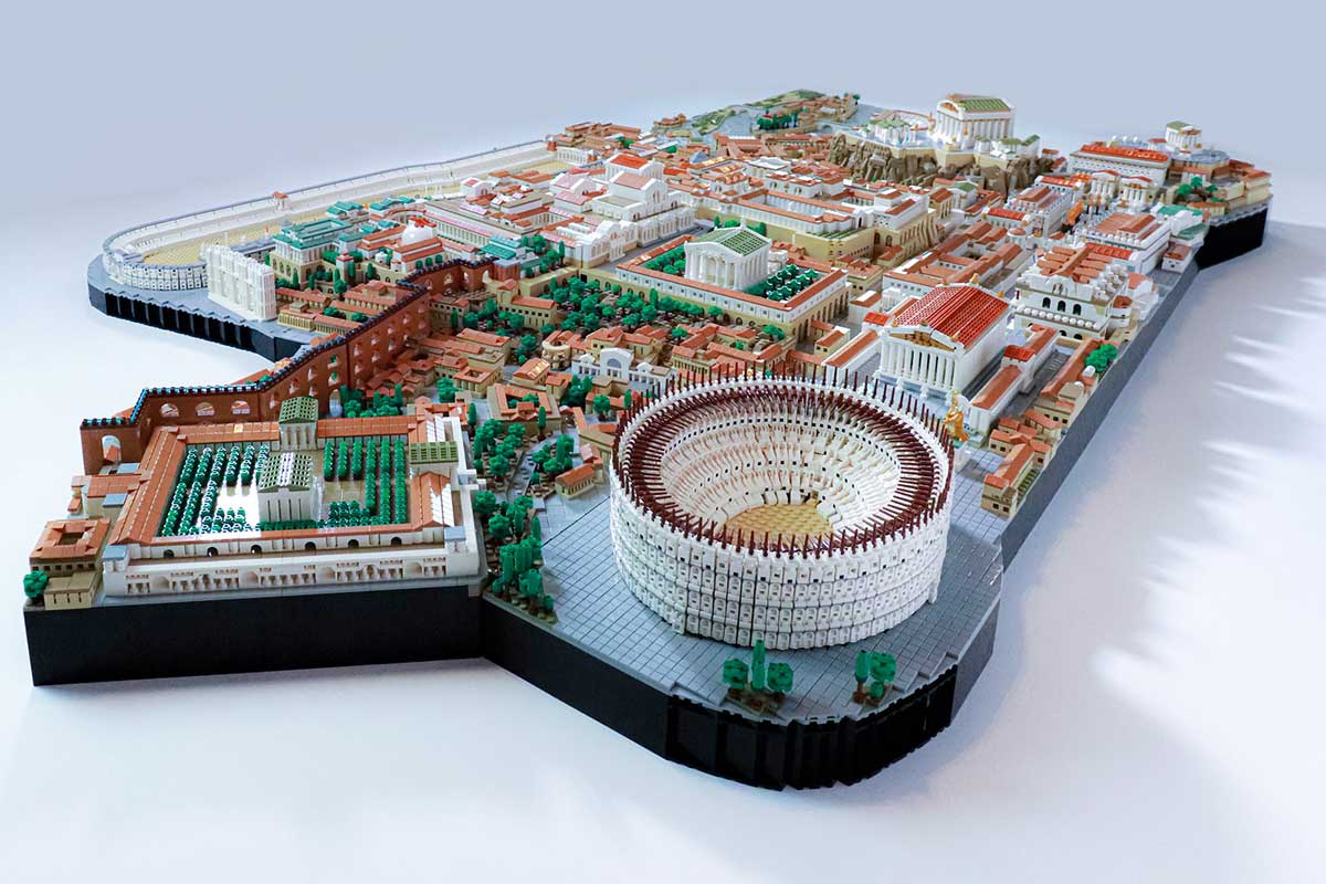 LEGO da Roma Antiga recria a capital do Império