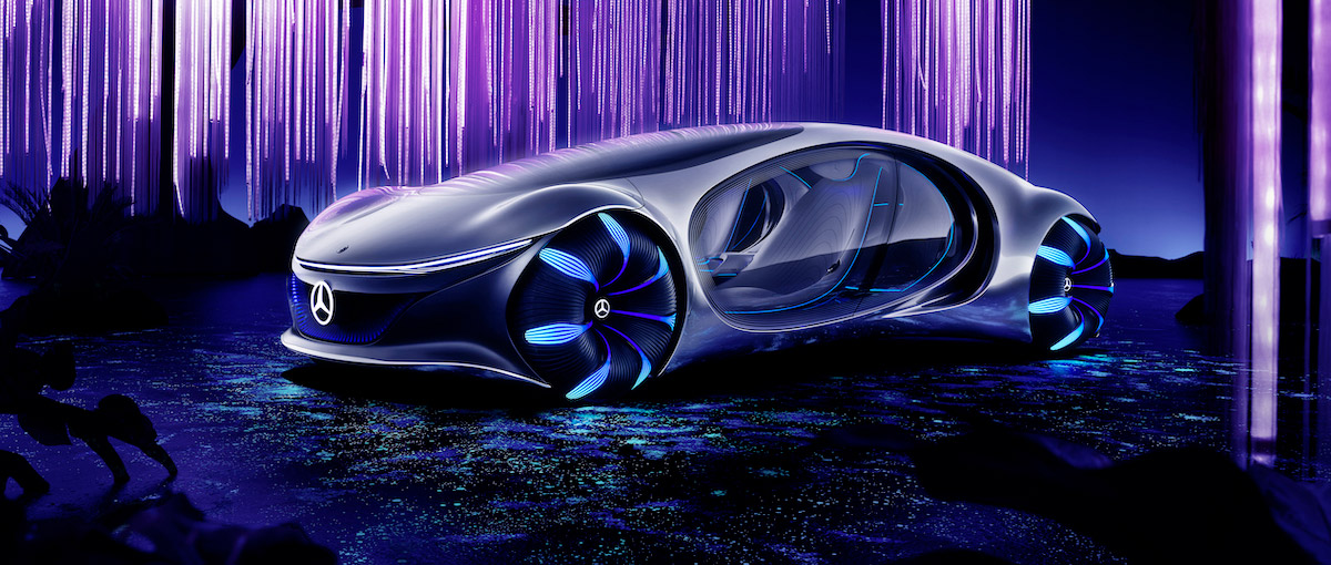 Mercedes-Benz cria conceito de carro inspirado em Avatar