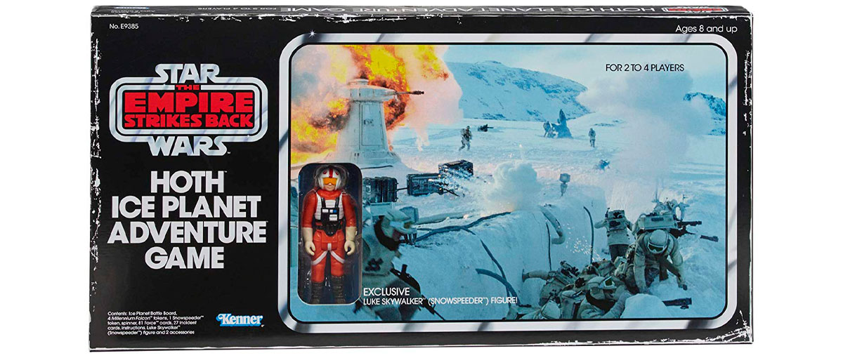 Hasbro relança boardgame clássico Star Wars Hoth Ice Planet Adventure