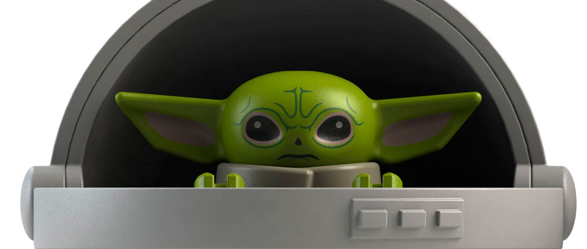 Minifigura Baby Yoda da China custa R$ 10