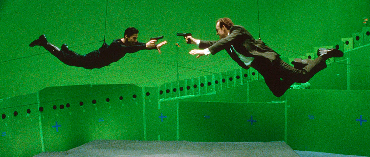 Como foram criados os efeitos especiais de Matrix