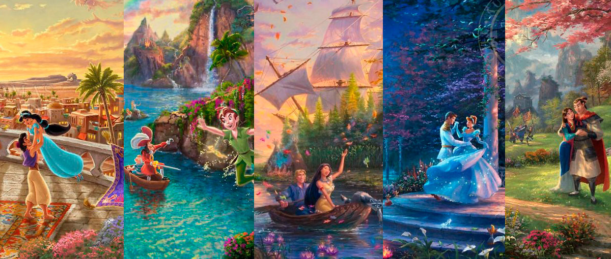 30 Pinturas da Disney mais bonitas que os próprios filmes