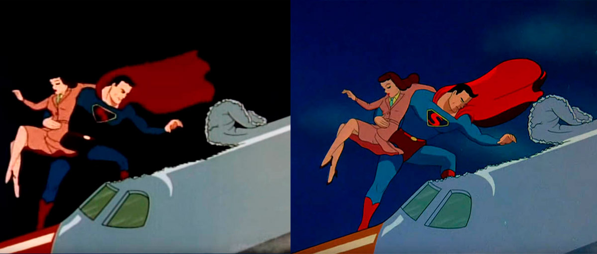 Animação de 1942 do Superman é restaurada em 4K