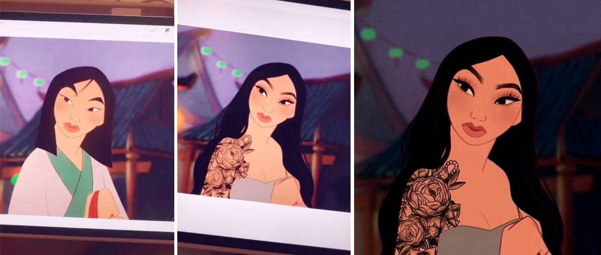 Artista recria princesas da Disney no Século 21