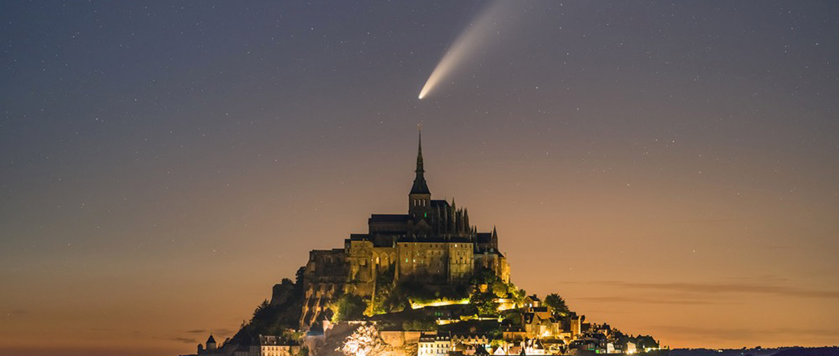 As melhores fotografias do Cometa Neowise pelo mundo