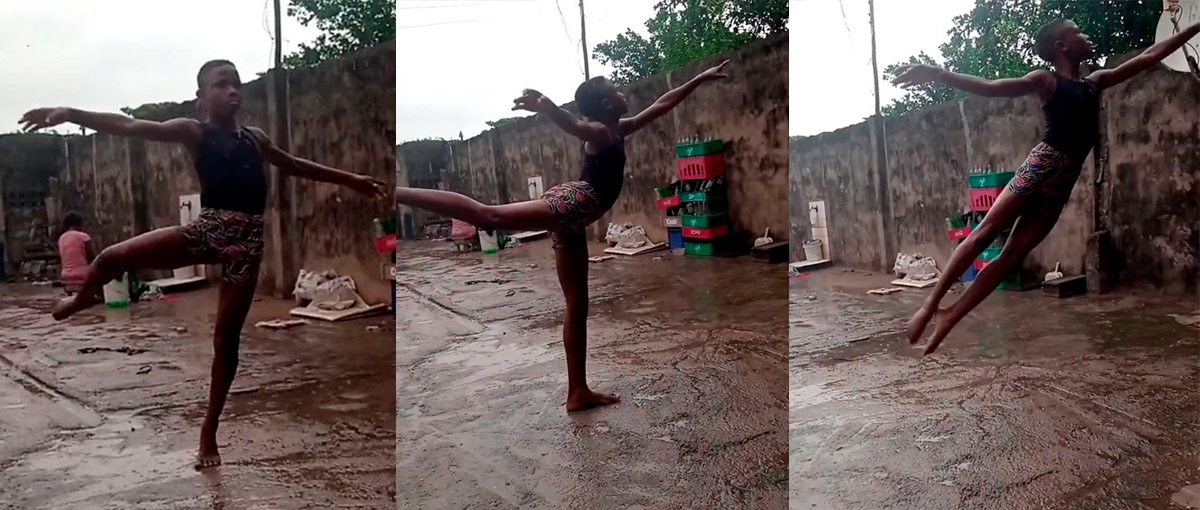 Bailarino nigeriano ganha bolsa em escola de Nova York depois de vídeo se tornar viral