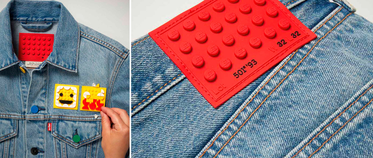 Coleção Levi’s da LEGO traz jeans, blusas e bonés customizados