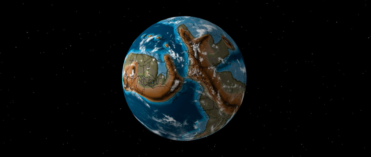Mapa mostra como era a Terra até 750 milhões de anos atrás