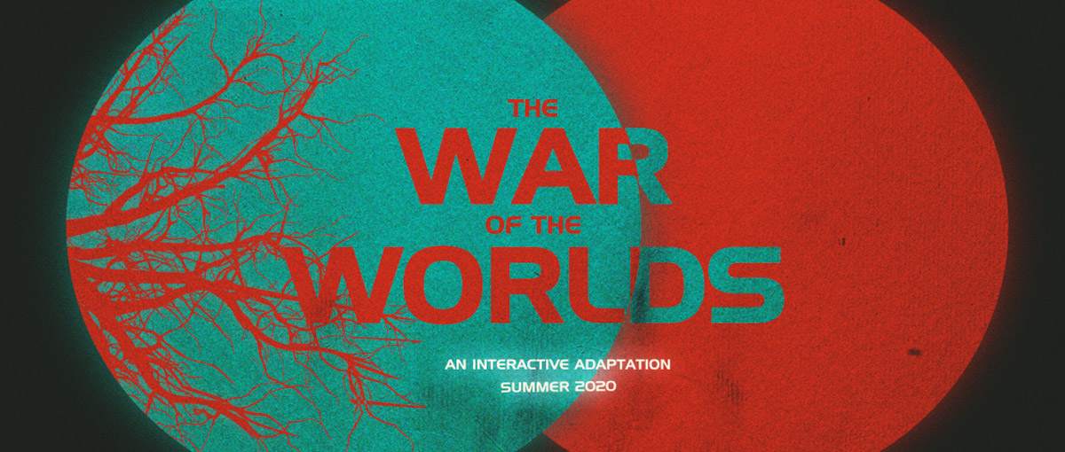 Uma adaptação interativa de A Guerra dos Mundos