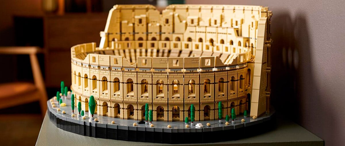 O LEGO do Coliseu da Roma Antiga