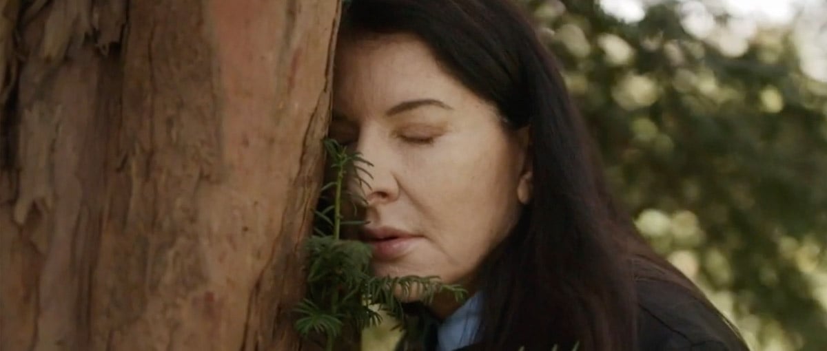 Marina Abramović pede que você abrace uma árvore para curar seus traumas