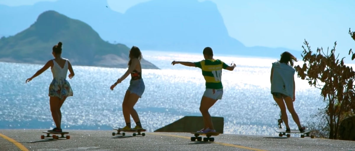 The Girls of Guanabara homenageia grupo de garotas skaters do Rio