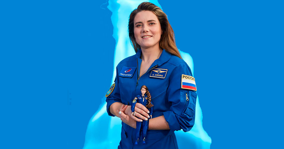 Única astronauta mulher ativa da Rússia inspira boneca Barbie