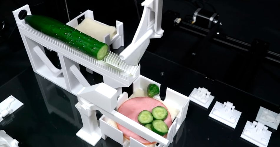 Pesquisadores transformam impressora 3D em máquina de lanche