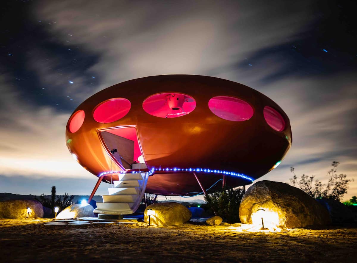 Casa UFO está disponível para alugar no Airbnb