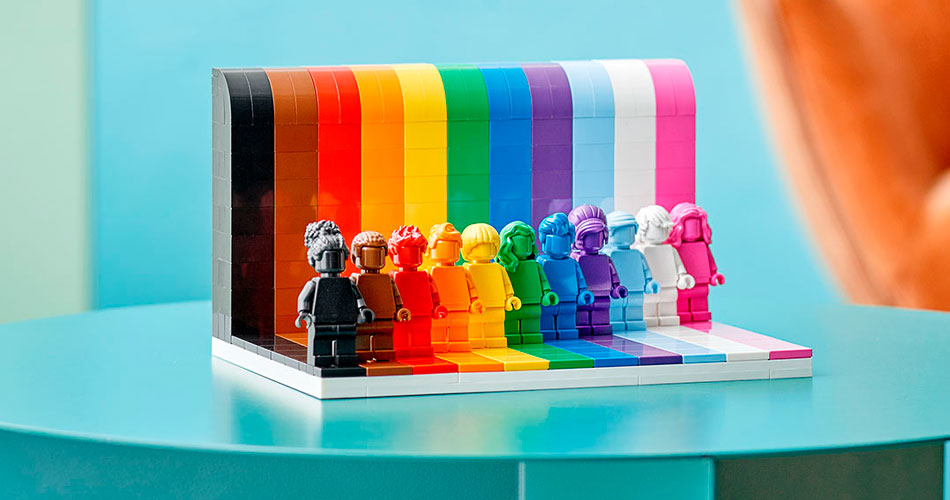 LEGO da Diversidade celebra pessoas de todas orientações e gêneros
