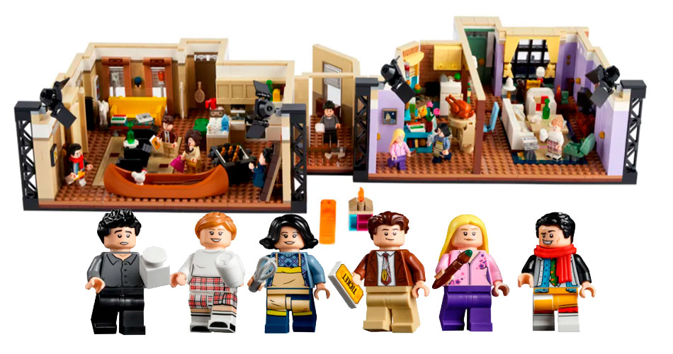 LEGO do Friends recria apartamentos da série