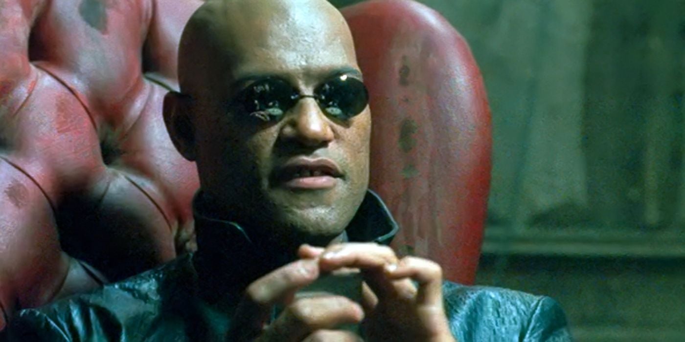 Laurence Fishburne ainda tem os óculos que ele usa em Matrix