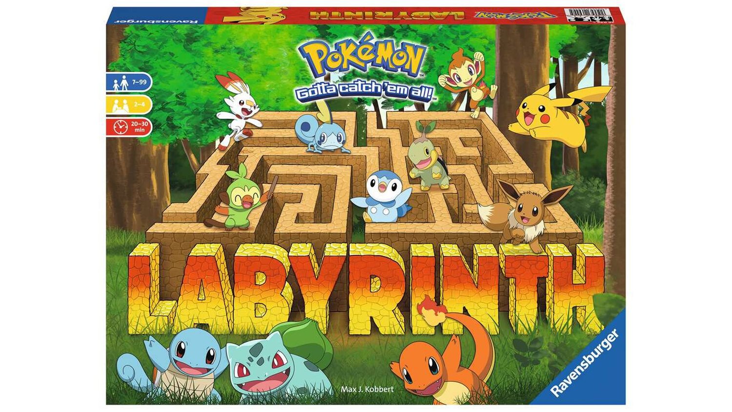 Labyrinth do Pokémon insere os monstros em clássico boardgame