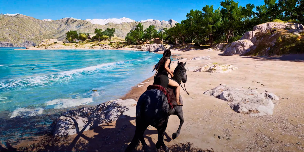 Assassin's Creed Odyssey em 8K com Raytracing supera Valhalla