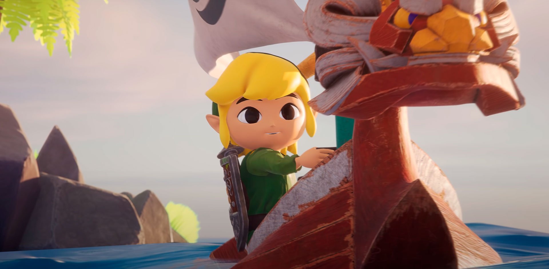 Artista cria animação de Zelda Wind Waker na Unreal Engine