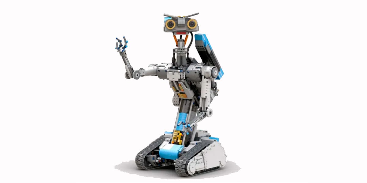 O LEGO do Número 5, do filme clássico Um Robô em Curto Circuito