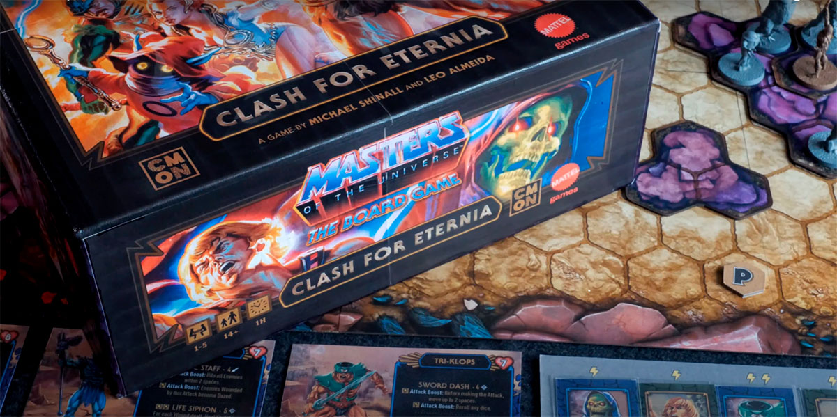 Novo jogo de tabuleiro dos Mestres do Universo chega ao Kickstarter