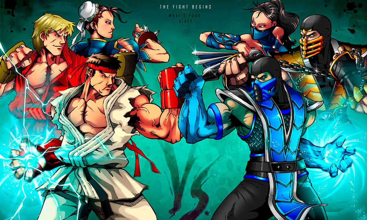 Os melhores personagens de Street Fighter e Mortal Kombat