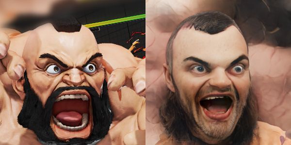 Personagens do Street Fighter realistas via IA