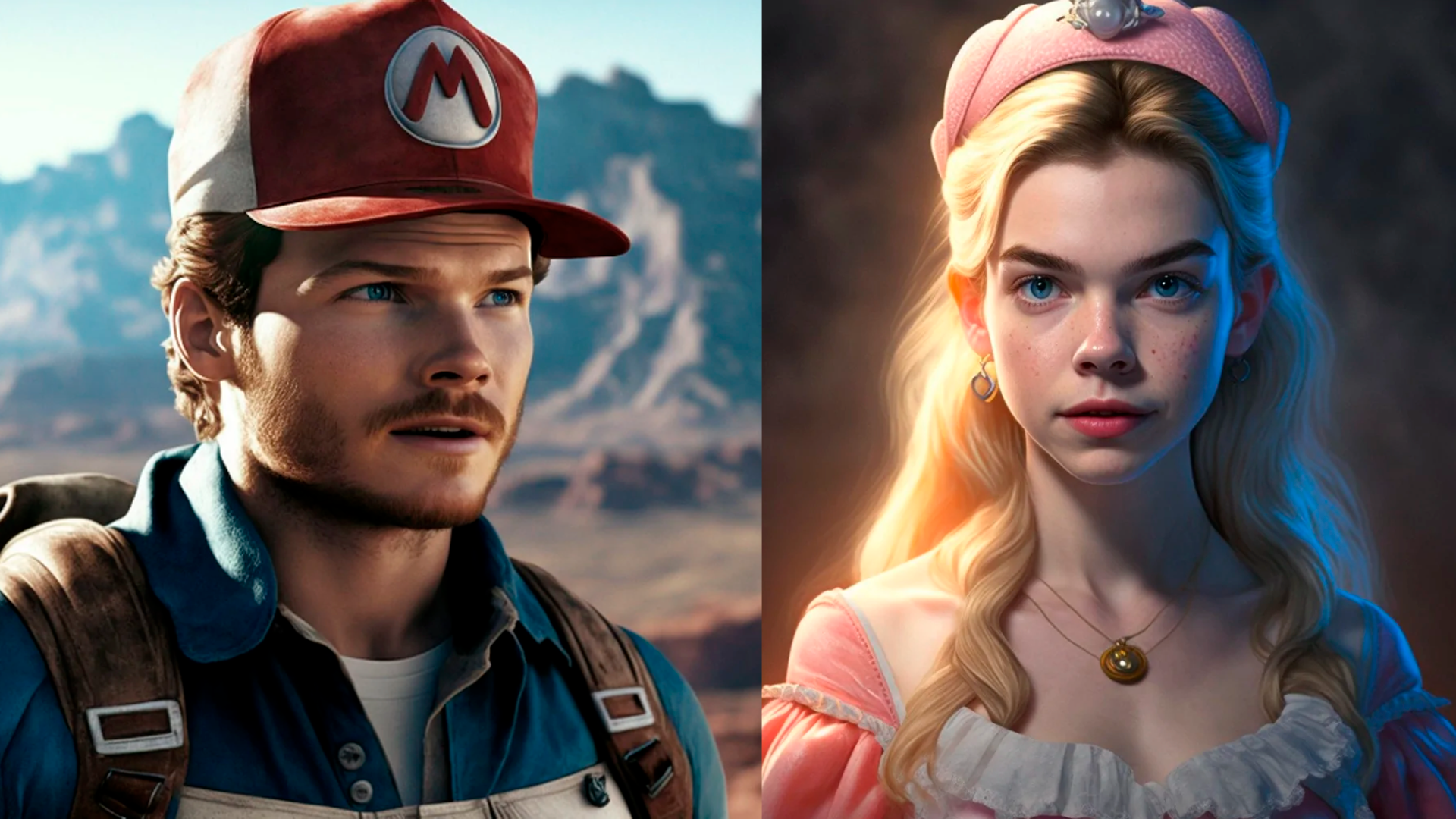 IA recria atores de filme do Super Mario Bros como personagens dos games
