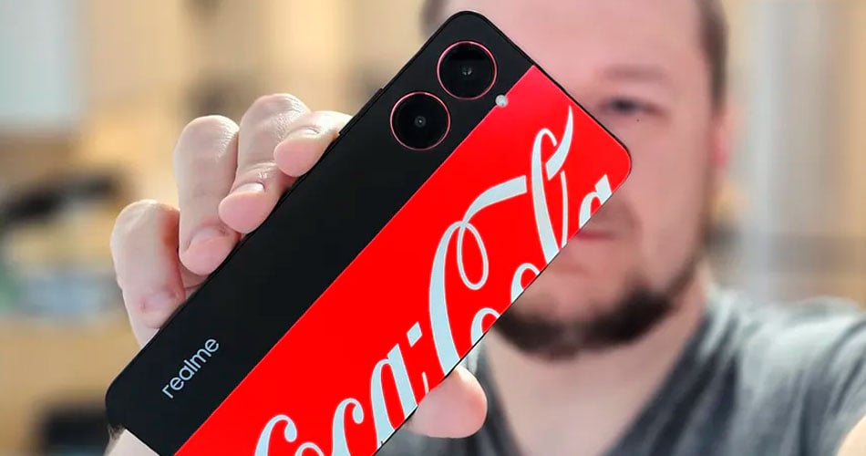 Realme 10 Pro 5G Coca-Cola Edition vislumbra o futuro do cobranding