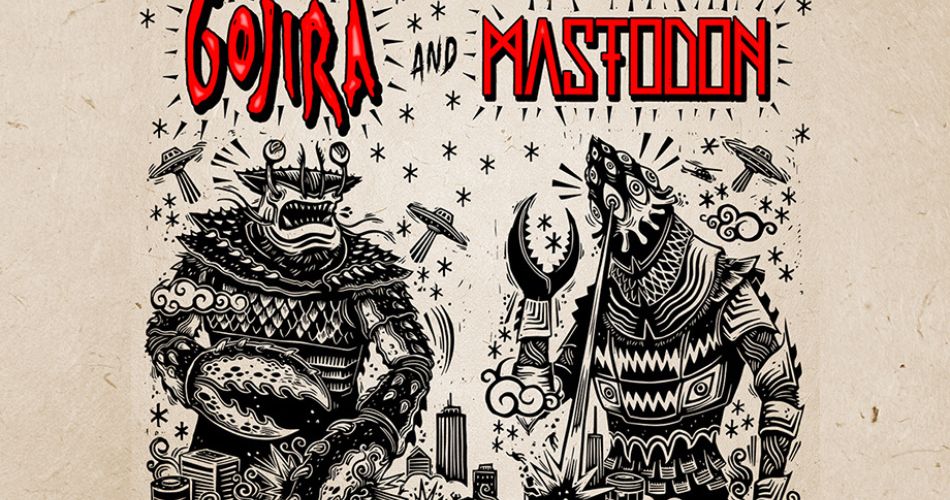 Gojira e Mastodon confirmam show em São Paulo