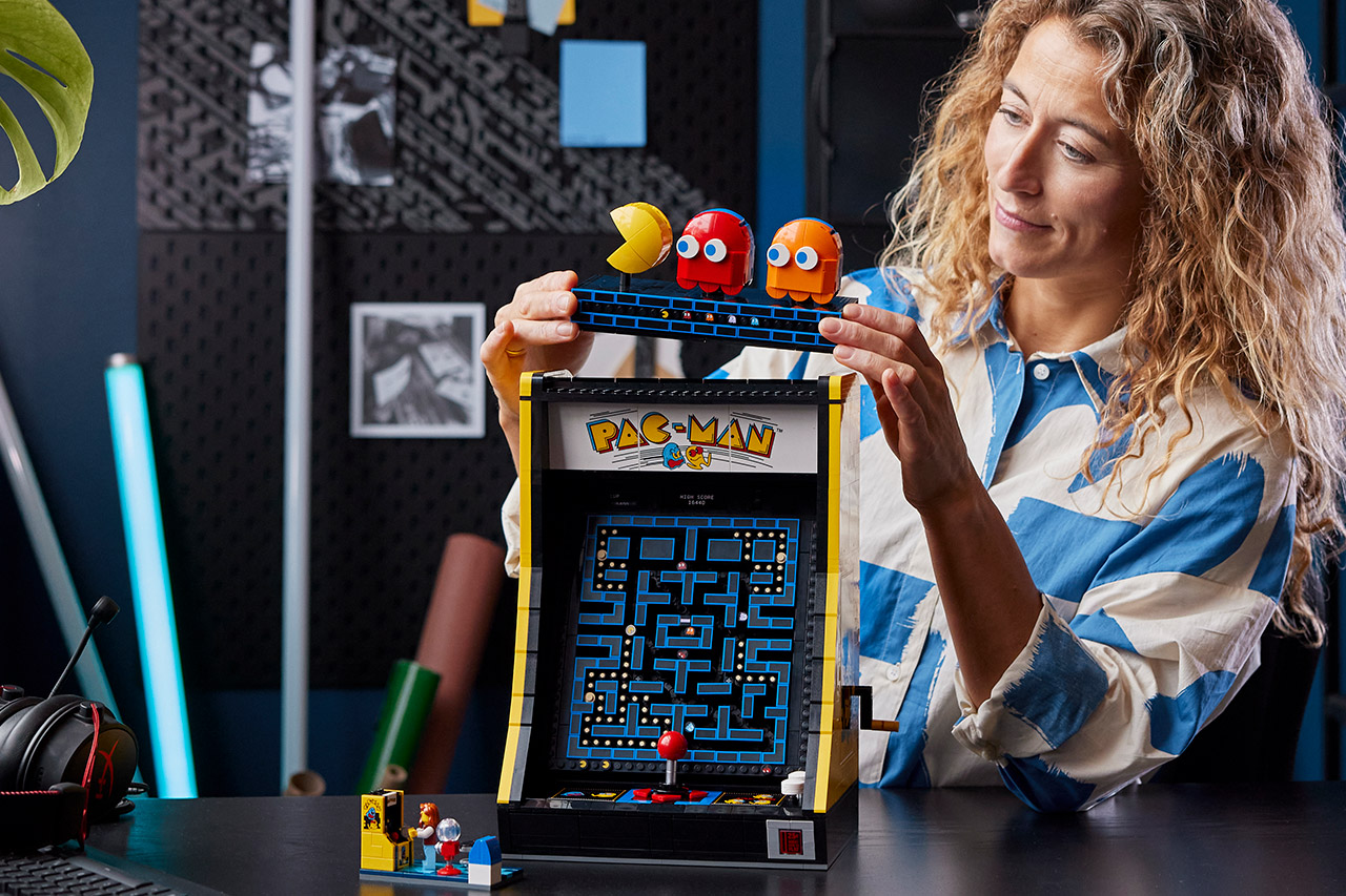 LEGO Arcade Icons Pac-Man recria fliperama retrô