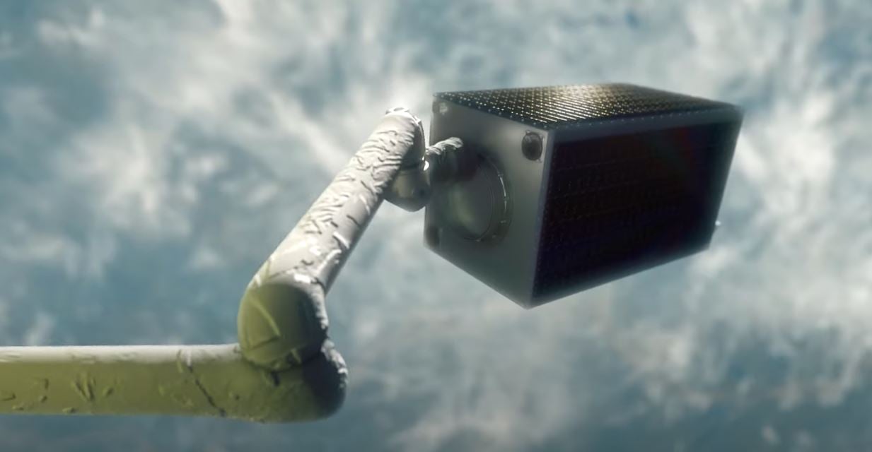 Vídeo mostra como lixo espacial é recolhido por robôs